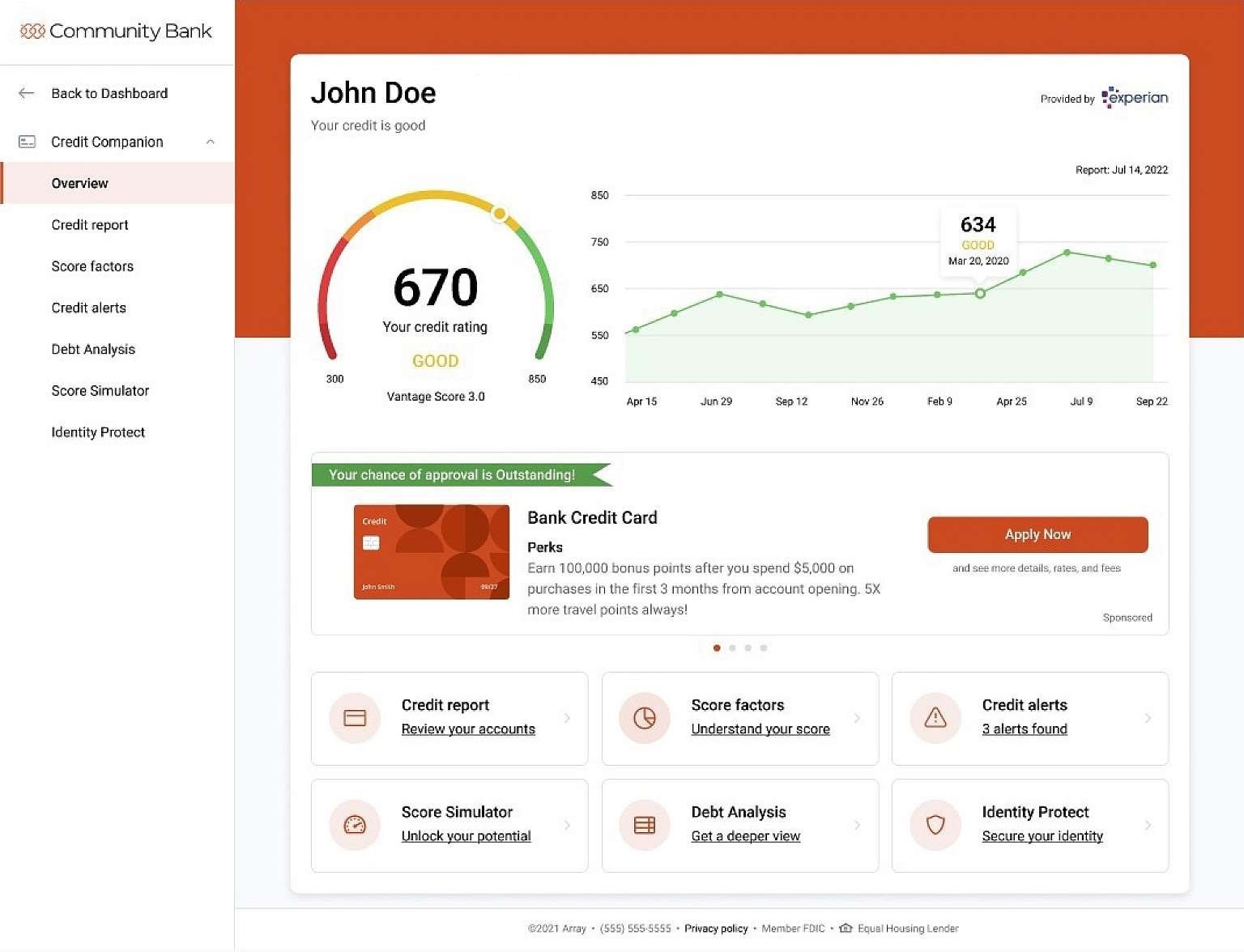 Array Figma Mockup John Doe